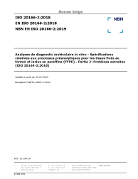 NBN EN ISO 20166-2:2019