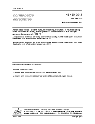 NBN EN 3015:2015