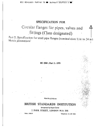 BS 1560-2:1970