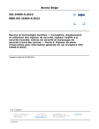 NBN ISO 24409-4:2023