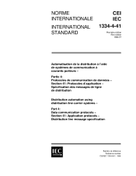 IEC 61334-4-41:1996