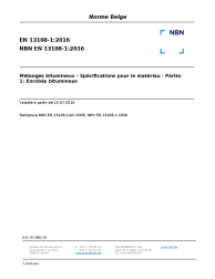 NBN EN 13108-1:2016