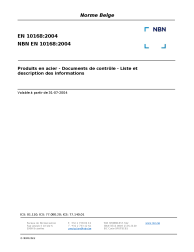 NBN EN 10168:2004