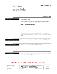 UNE-EN 1395-1:2008 (R2019)