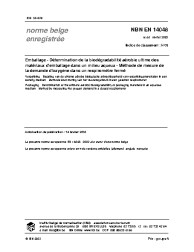 NBN EN 14048:2003