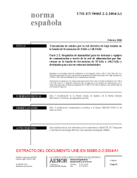 UNE-EN 50065-2-2:2004/A1:2006