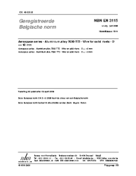 NBN EN 3115:2009
