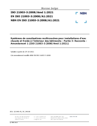 NBN EN ISO 21003-3:2008/A1:2021
