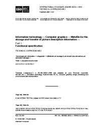 ISO/IEC 8632-1:1999/COR2:2007