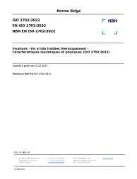 NBN EN ISO 2702:2022