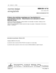 NBN EN 14718:2015