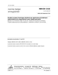 NBN EN 12430:2013