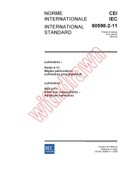 IEC 60598-2-11:2005
