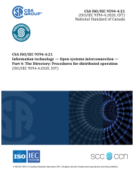 CSA ISO/IEC 9594-4:21