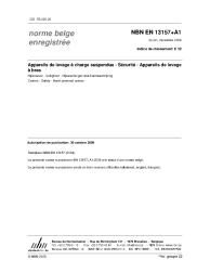 NBN EN 13157+A1:2009
