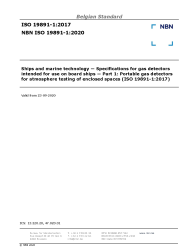 NBN ISO 19891-1:2020