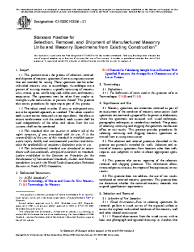 ASTM C1532/C1532M-21