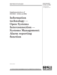 BS ISO/IEC 10164-4:1992