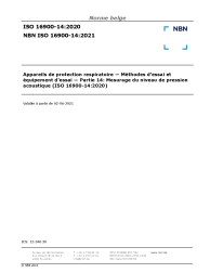 NBN ISO 16900-14:2021