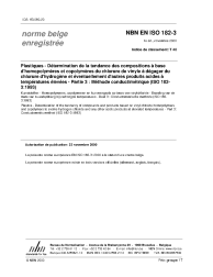 NBN EN ISO 182-3:2000