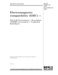 BS EN 61000-2-10:1999