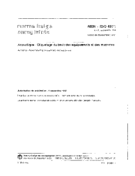 NBN ISO 4871:1992