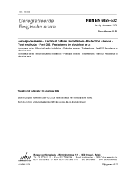 NBN EN 6059-502:2009