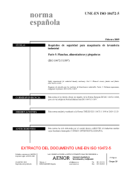 UNE-EN ISO 10472-5:2009