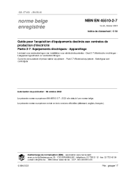NBN EN 45510-2-7:2003