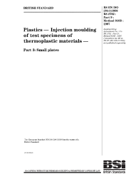 BS EN ISO 294-3:1998