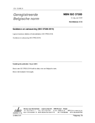 NBN ISO 37500:2015