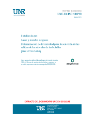 UNE-EN ISO 10298:2021