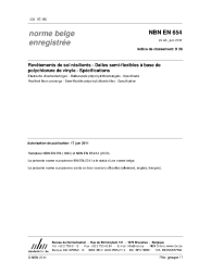 NBN EN 654:2011