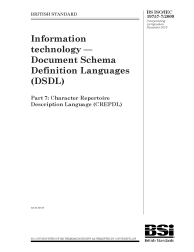 BS ISO/IEC 19757-7:2009
