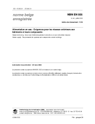 NBN EN 805:2000