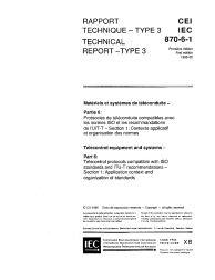 IEC TR 60870-6-1:1995