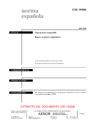 UNE 195006:2016