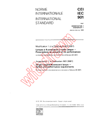 IEC 60901:1987/AMD1:1989