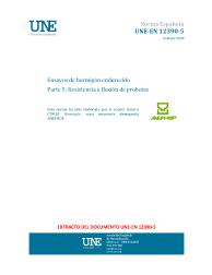 UNE-EN 12390-5:2020