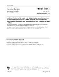 NBN EN 12007-2:2000