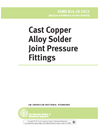 ASME B16.18-2012 - W CPRT
