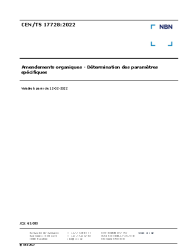 CEN/TS 17728:2022