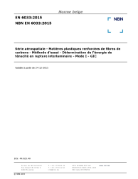 NBN EN 6033:2015