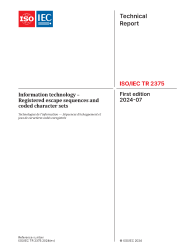 ISO/IEC TR 2375:2024