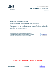 UNE-EN 12758:2020+A1:2024