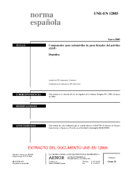 UNE-EN 12805:2003 (R2019)