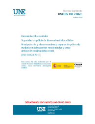 UNE-EN ISO 20023:2020