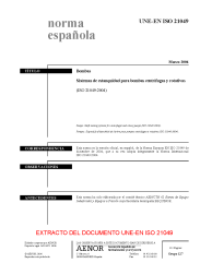 UNE-EN ISO 21049:2006