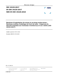 NBN EN ISO 19225:2018