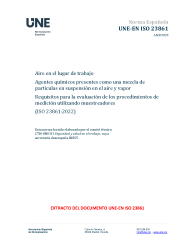 UNE-EN ISO 23861:2023
